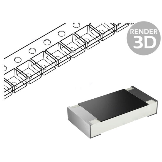 Rezistenta SMD 1206, 100mR/0.5W