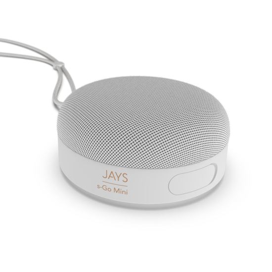 Mini boxa portabila Jay's S-GO, bluetooth, alba