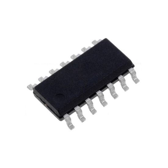 Circuit integrat MC14093 digital, 3-18V, 4 canele, 8 intrari, SMD, SO14