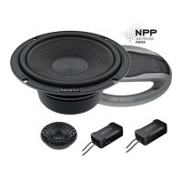 Difuzoare auto Hertz Cento CK 165 L , sistem component, 2 cai, 16.5 cm, 100W RMS