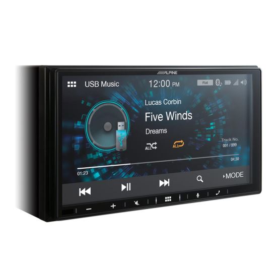 Player multimedia auto 7" Alpine ILX-W650BT , Bluetooth, USB