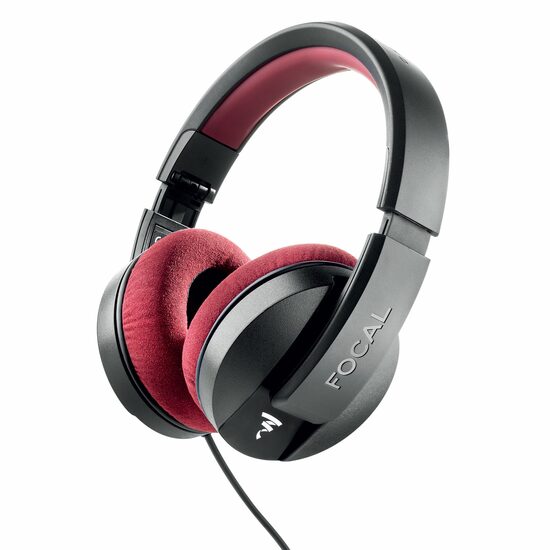 Casti audio Focal Listen Professional Red, circumaurale, 32 ohm, 122dB, rosii