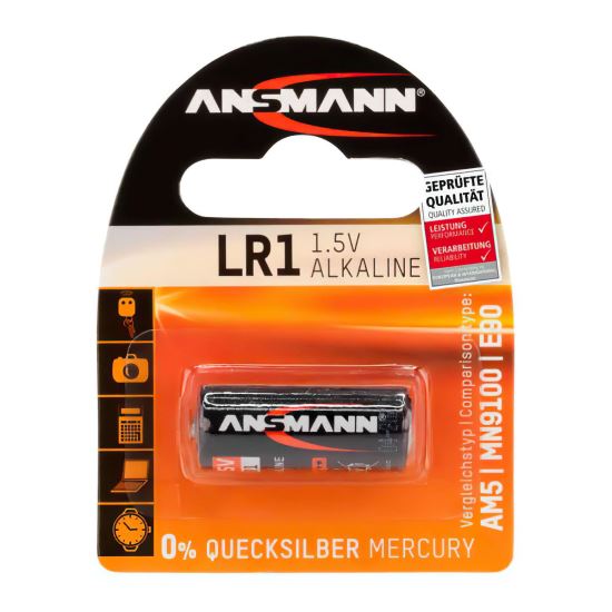 Baterie LR1 Ansmann, alcalina, 1.5V, N, MN9100, AM5, GP910A