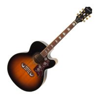 Chitara electro-acustica Epiphone J-200EC VS Vintage Sunburst