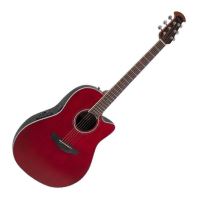 Chitara electro-acustica Ovation CS24-RR-G Celebrity CS Standard Mid Cutaway Ruby Red