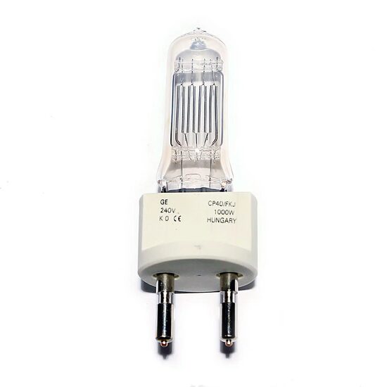 Bec halogen Showbiz GE 88538, 1000W 240V G22 CP40