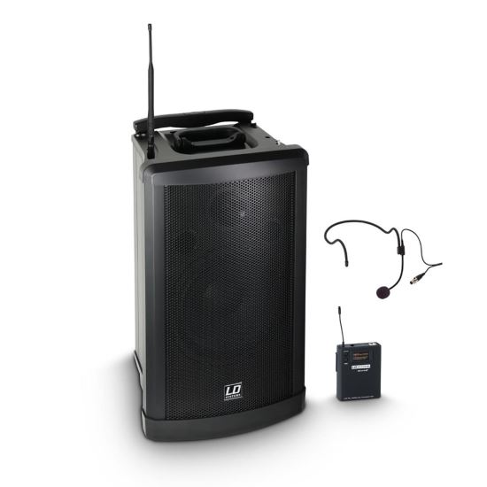 Boxa activa cu sistem Headset LD Systems Roadman 102 HS