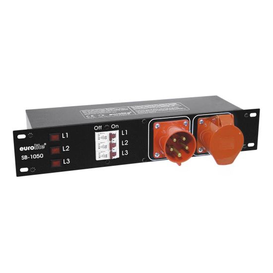 Distribuitor alimentare trifazic 32A Eurolite SB-1050