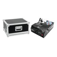Masina de fum verical Eurolite NSF-350 LED Hybrid + case