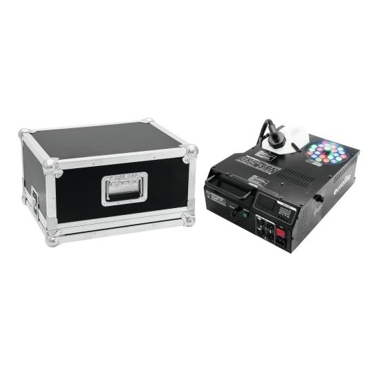 Masina de fum verical Eurolite NSF-350 LED Hybrid + case