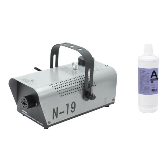 Masina de fum Eurolite N-19 + lichid de fum A2D Action 1L