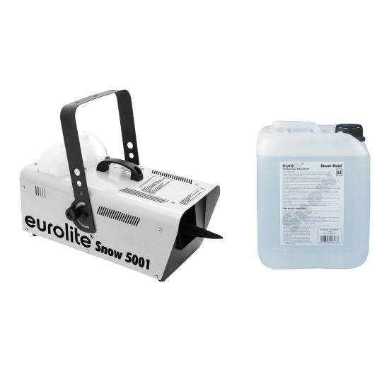Masina de zapada Eurolite Snow 5001 + lichid de zapada 5L