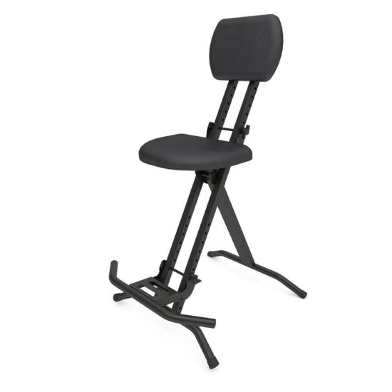 Scaun Athletic GS-1, dedicat pentru chitaristi, suport pentru picior