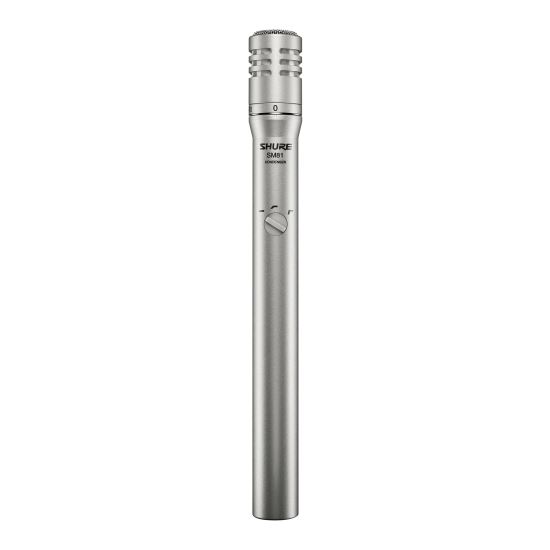 Microfon studio Shure SM81-LC , condenser, instrument si voce