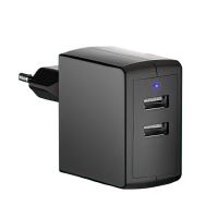 Incarcator EU/USB Minwa MWN2UA24EU , 5V, 2xUSB 2.0, 2.4A