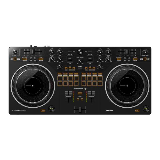 Controller Pioneer DJ DDJ-REV1 , 2 canale, scratch, serato lite, negru