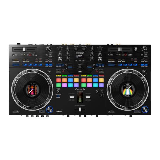 Controller Pioneer DJ DDJ-REV7 , 2 canale, scratch, serato, negru