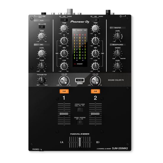 Mixer Pioneer DJ DJM-250MK2 , 2 canale