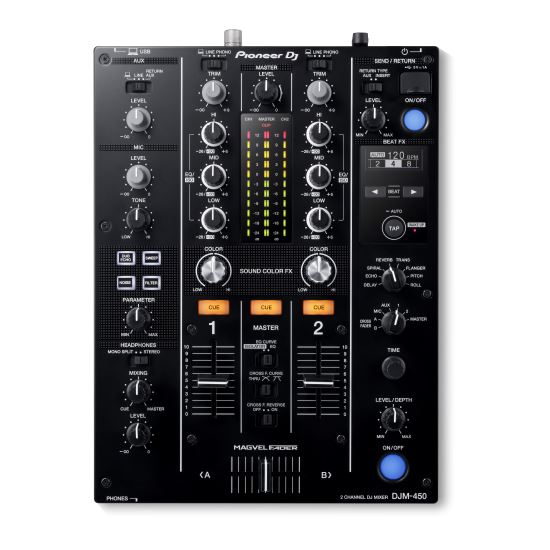 Mixer Pioneer DJ DJM-450 , 2 canale