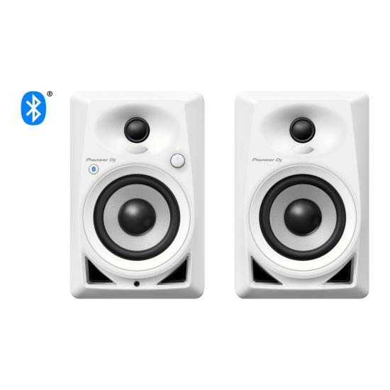 Monitore active Bluetooth Pioneer DJ DM-40BT-W , albe