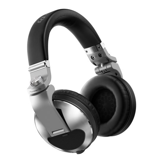 Casti Pioneer DJ HDJ-X10-S , peste urechi, argintii