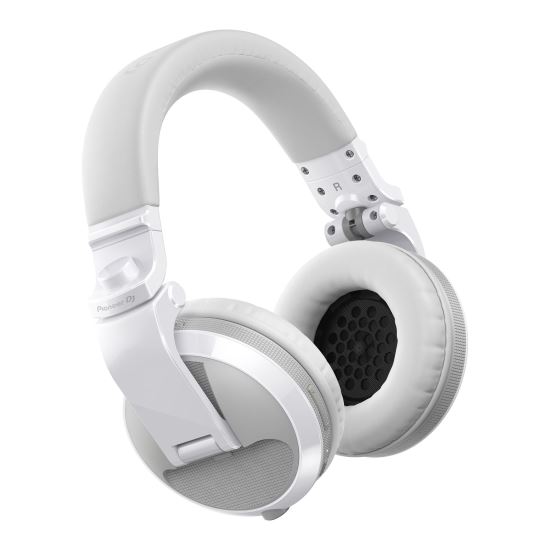 Casti Pioneer DJ HDJ-X5BT-W , peste urechi, albe